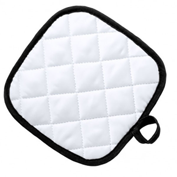 Presina da forno in poliestere bianco e nero