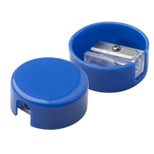 Temperino in plastica blu