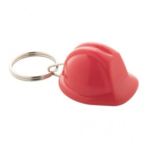 Portachiavi con casco rosso