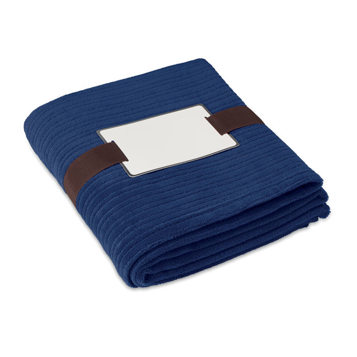 Coperta in pile blu