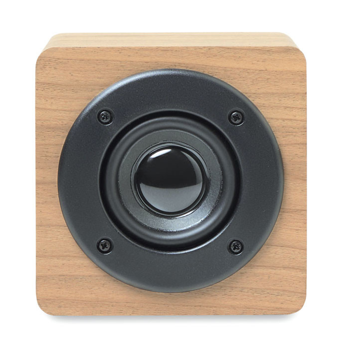 Speaker in legno con amplificatore interno