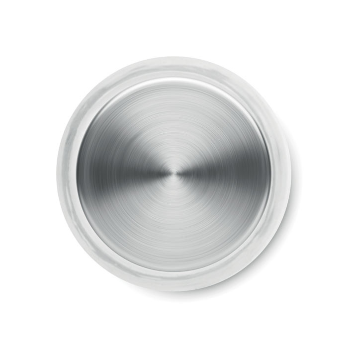 Bottiglia in vetro con coperchio in alluminio