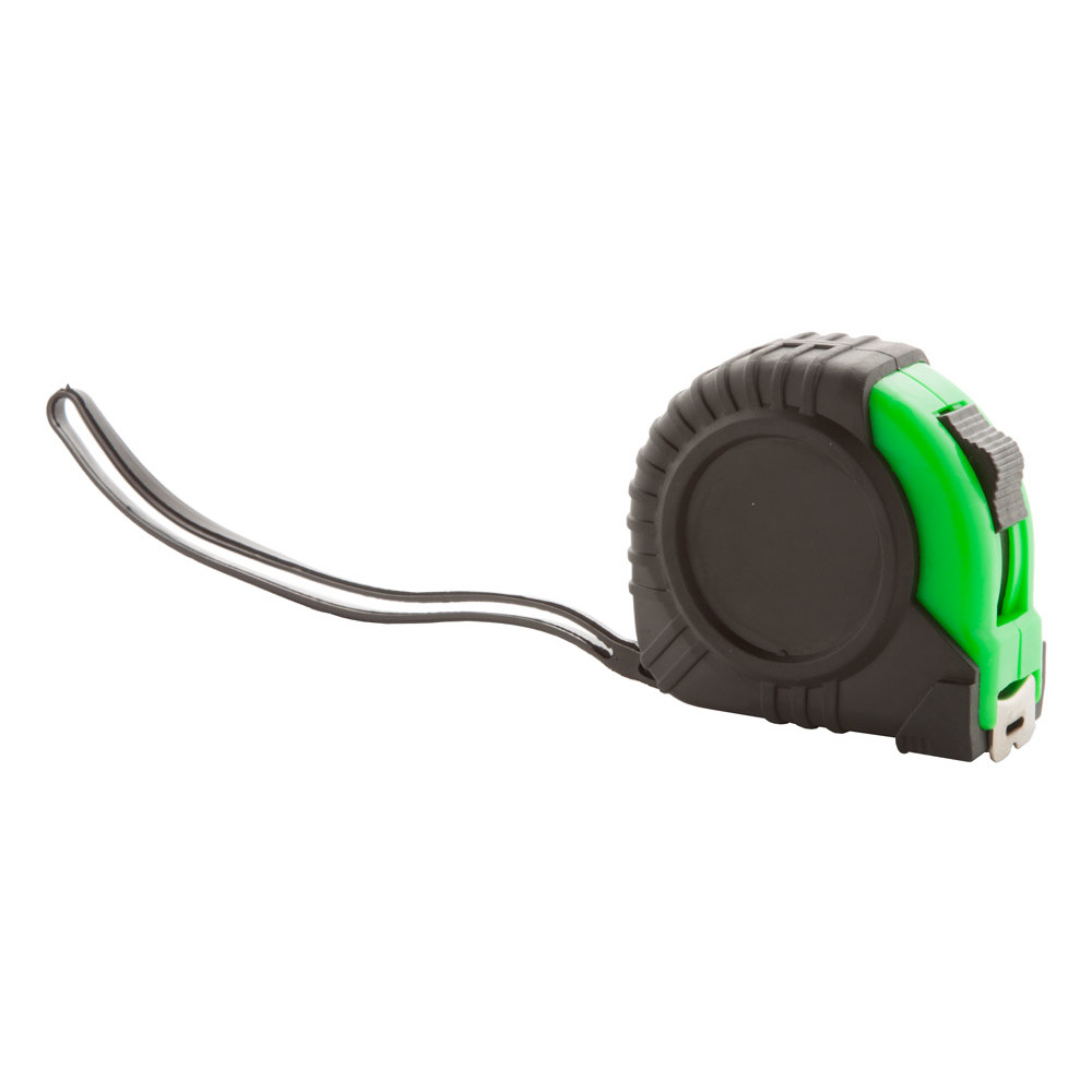 Metro verde avvolgibile con clip in metallo