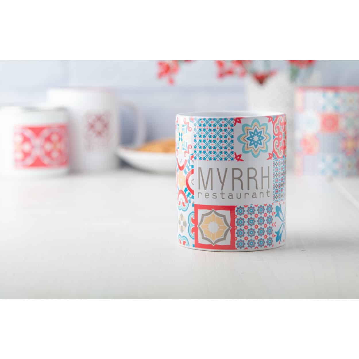 Tazza In Ceramica Gialla Con Biscotto Britannico - 325ml - Idea Regalo Originale Per Gli Amanti Del Tè - 4