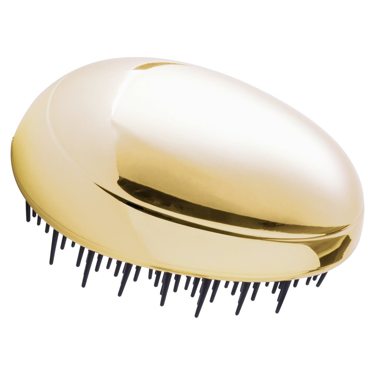 Spazzola in plastica argentata