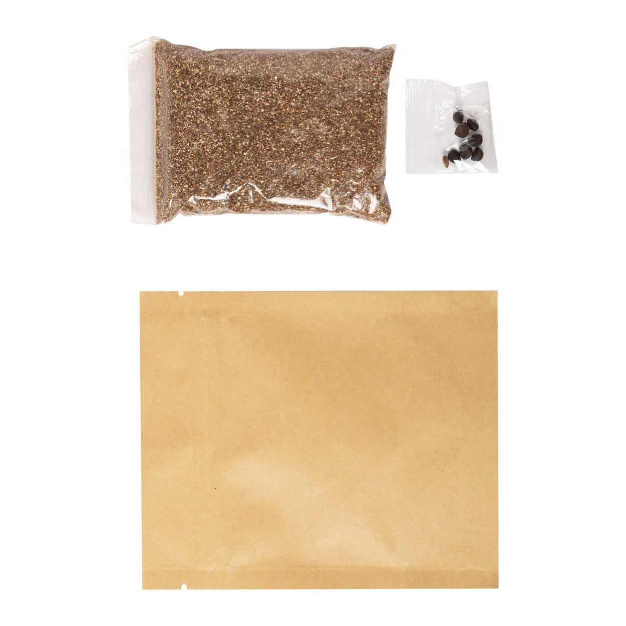 Sacchetto di carta laminata con semi