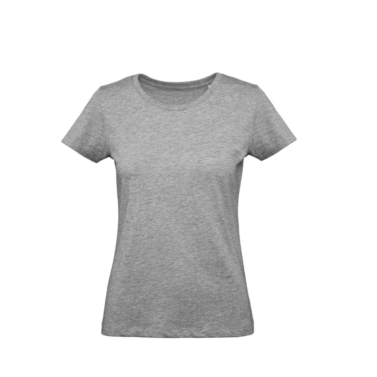 Tshirt donna manica corta grigia