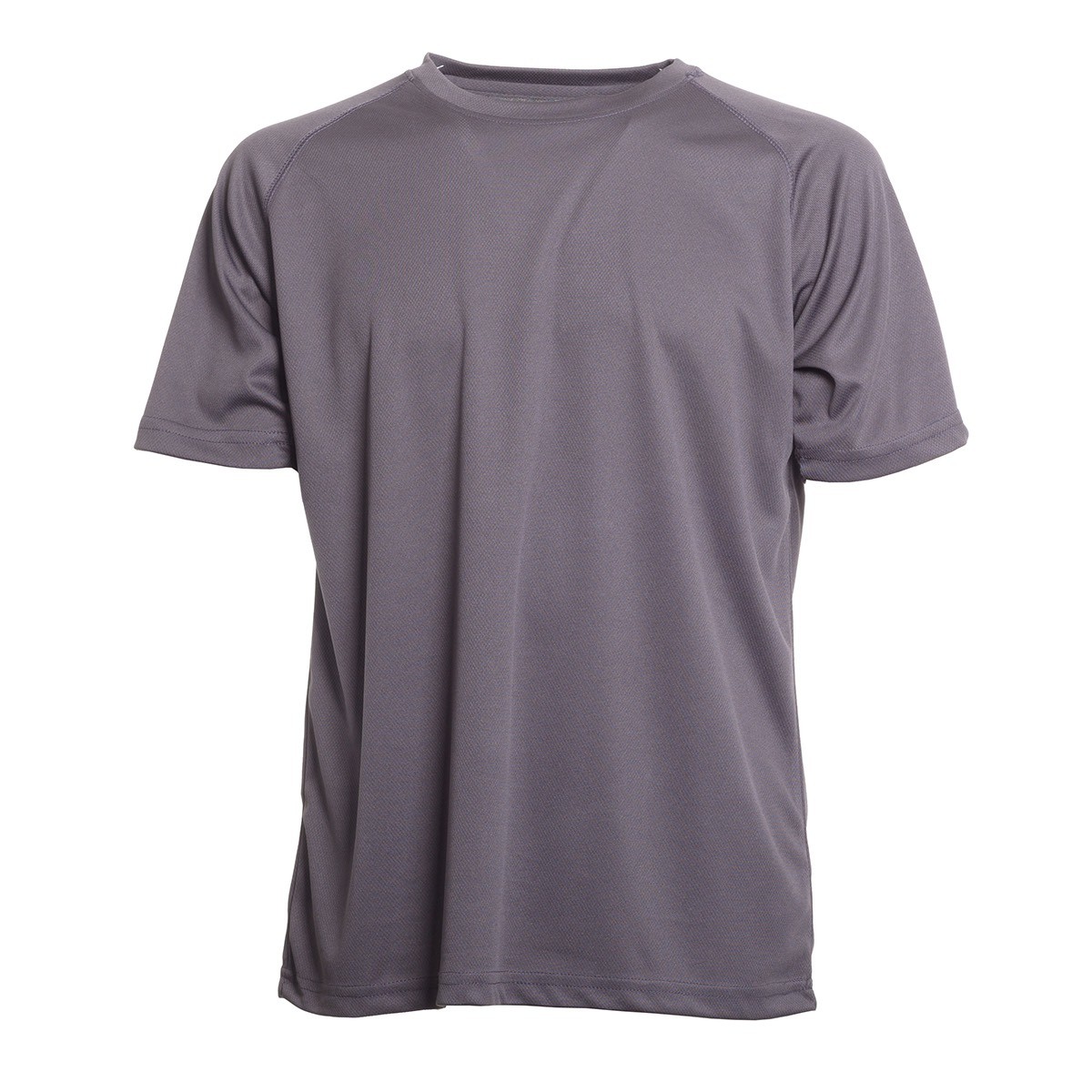 Tshirt sportiva uomo grigia in tessuto traspirante