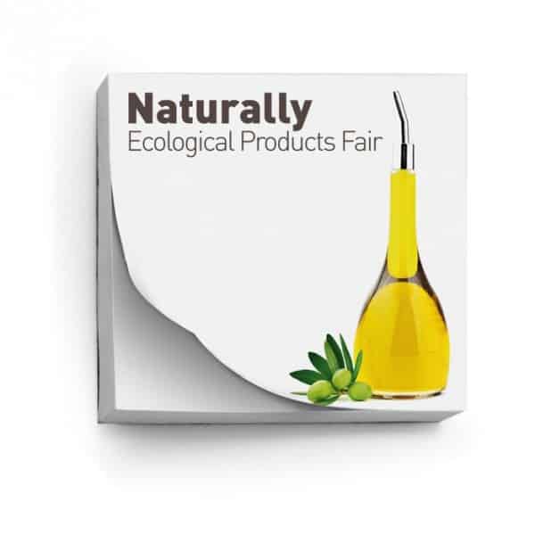 Block notes con fogli adesivi quadrati con stampa