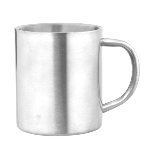 Tazza in alluminio bianco