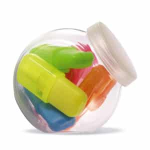 Set 5 evidenziatori Pereto