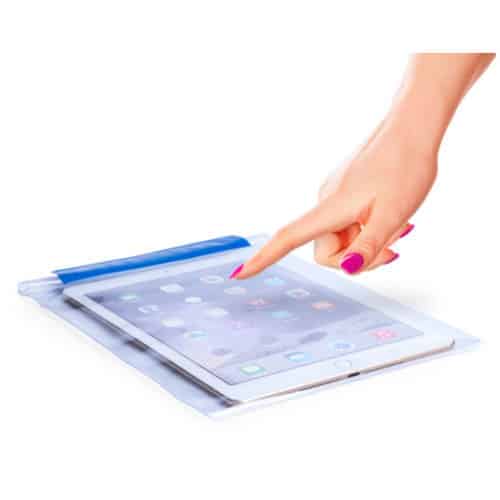 Custodia impermeabile in pvc trasparente per tablet