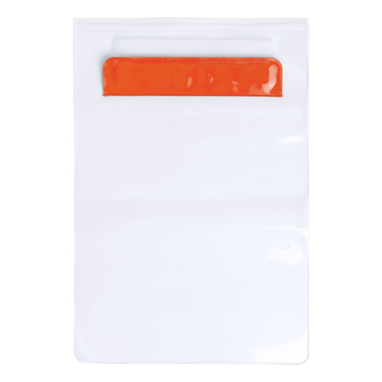 Custodia impermeabile in pvc rosa per tablet