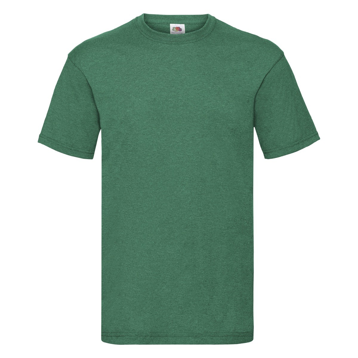 Tshirt in cotone manica corta e girocollo di colore verde