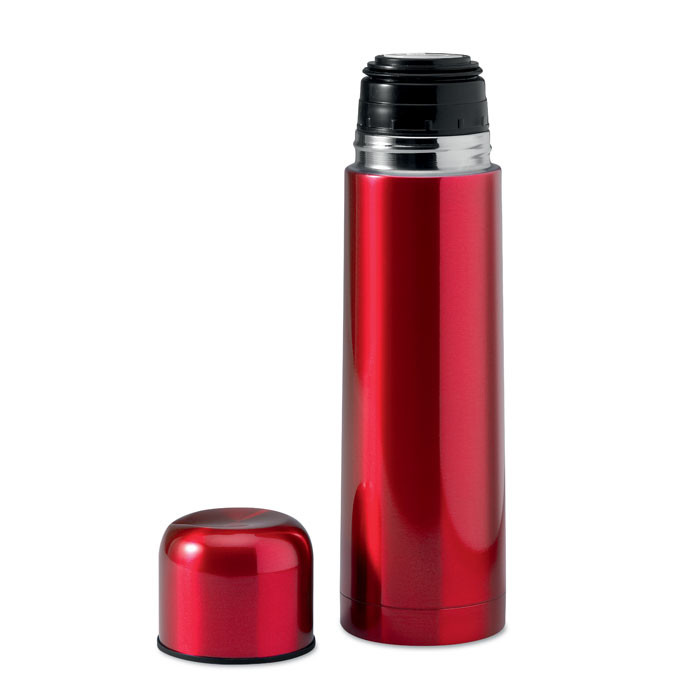Thermos in acciaio rosso