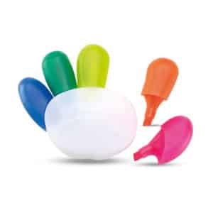 Set 5 evidenziatori Lioni