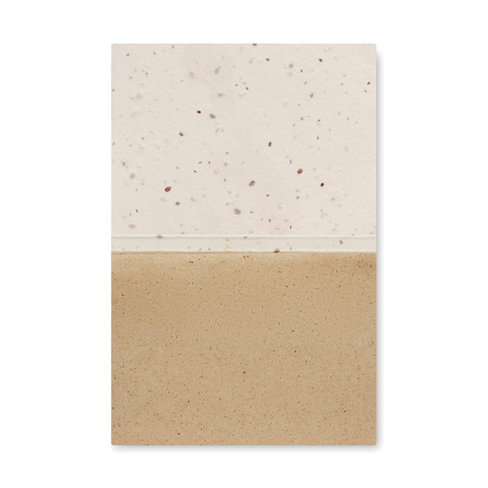 Memo adesivi con copertina coi semi