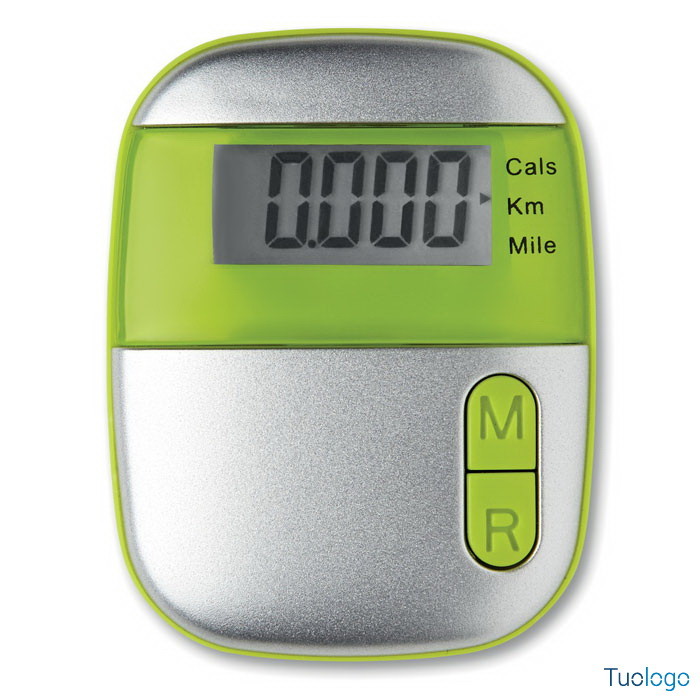 Contapassi azzurro in abs con contacalorie