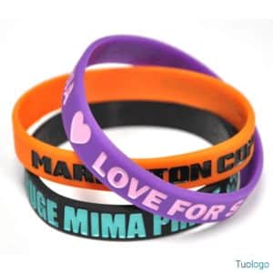 Bracciale silicone inciso Shanghai