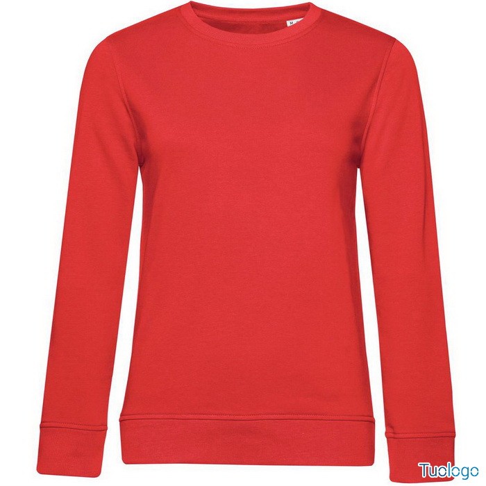 Felpa maniche lunghe rossa