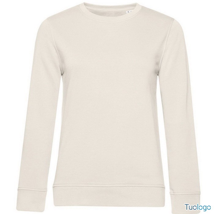 Felpa maniche lunghe bianca