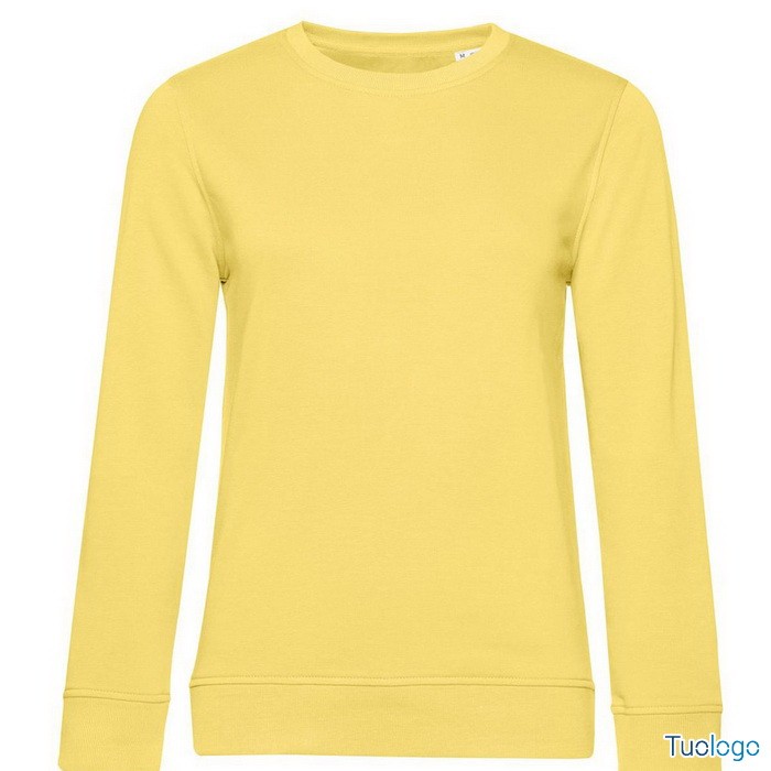 Felpa maniche lunghe gialla