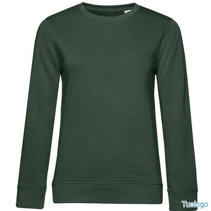 Felpa maniche lunghe verde