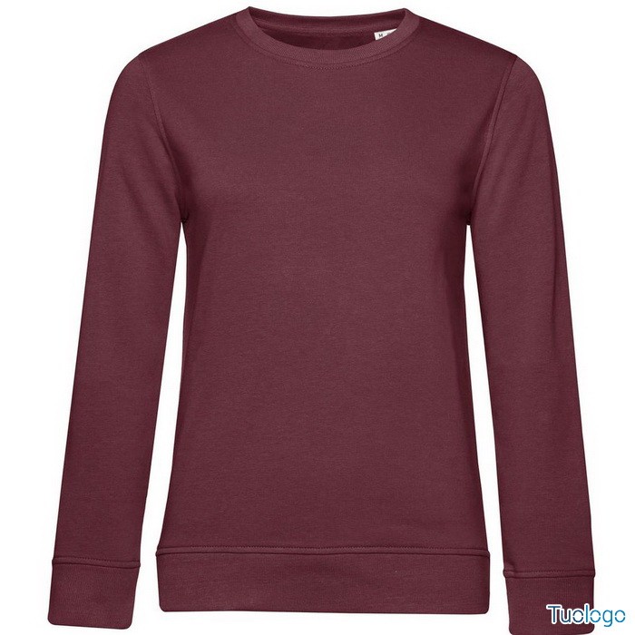 Felpa maniche lunghe magenta