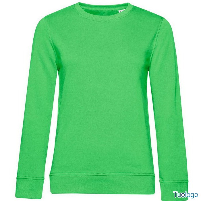 Felpa maniche lunghe verde