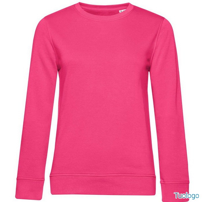 Felpa maniche lunghe rosa