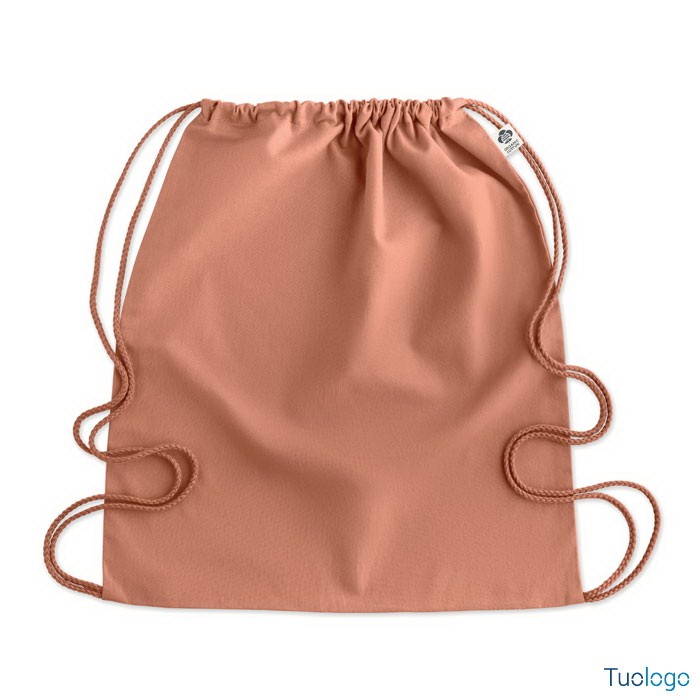 Sacchetta beige con due cordini