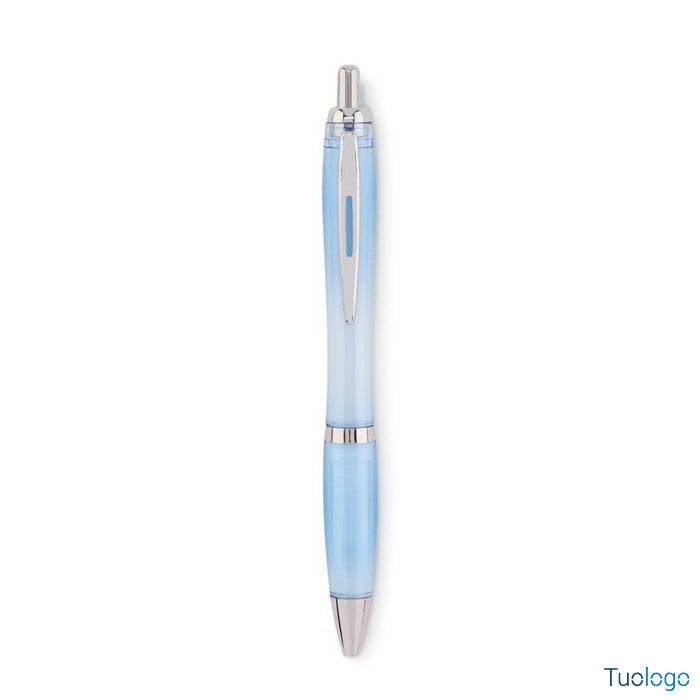 Penna a sfera azzurra