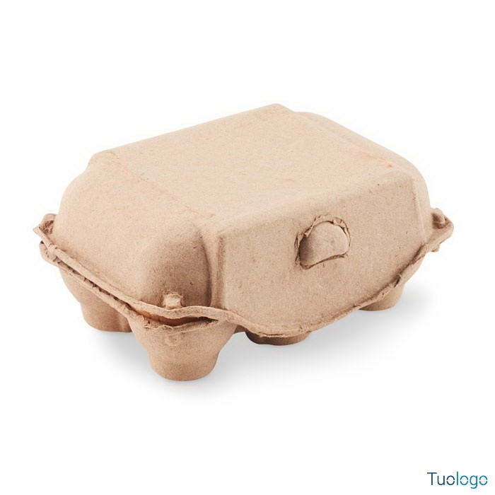 Confezione in cartone a forma di contenitore per uova