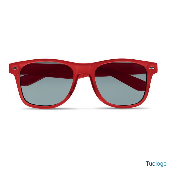 Occhiali da sole rossi