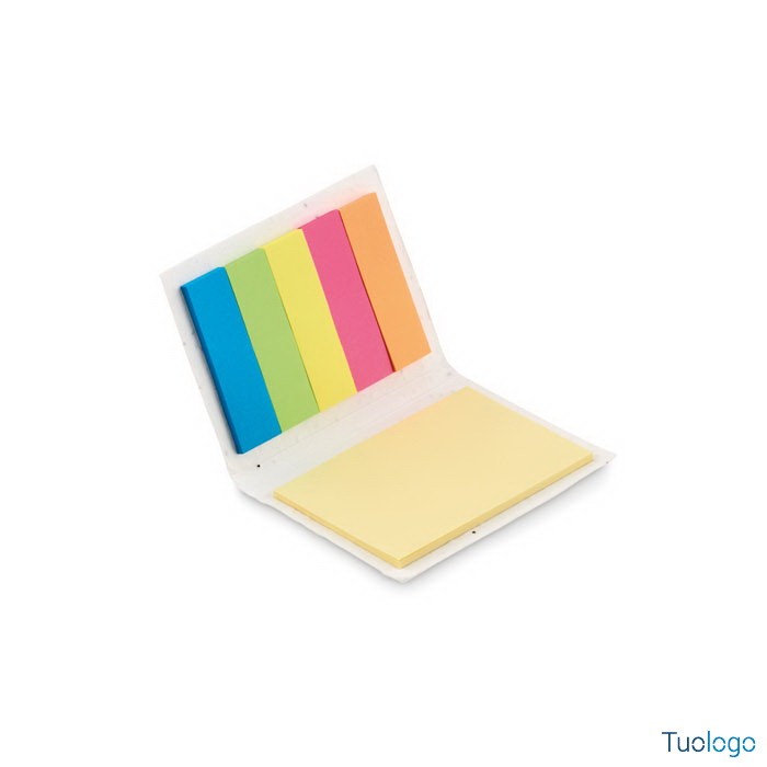 Set notes adesivi in cinque colori