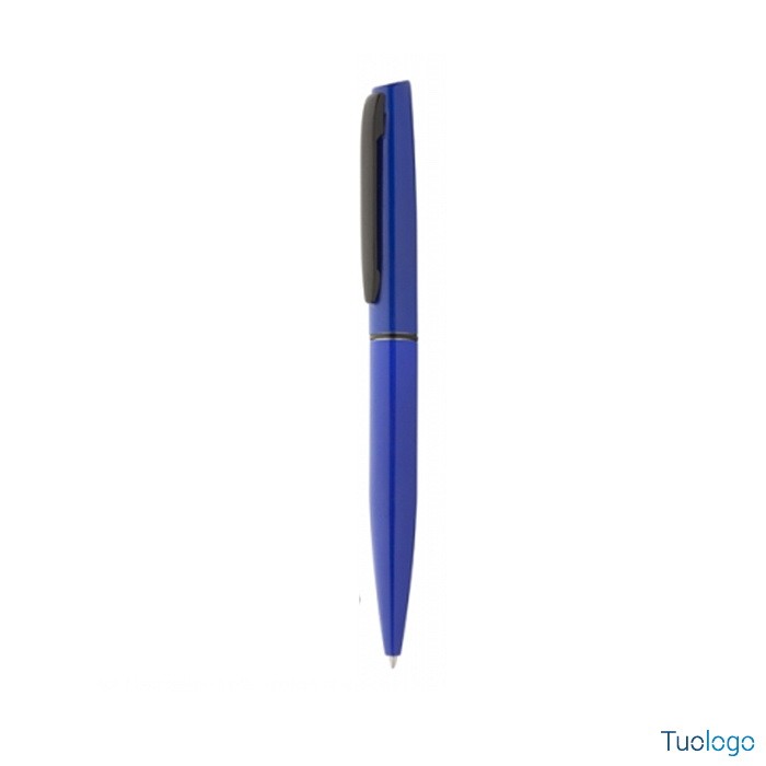 Penna a sfera in alluminio blu