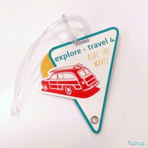 Etichetta bagaglio sagomabile Lamia