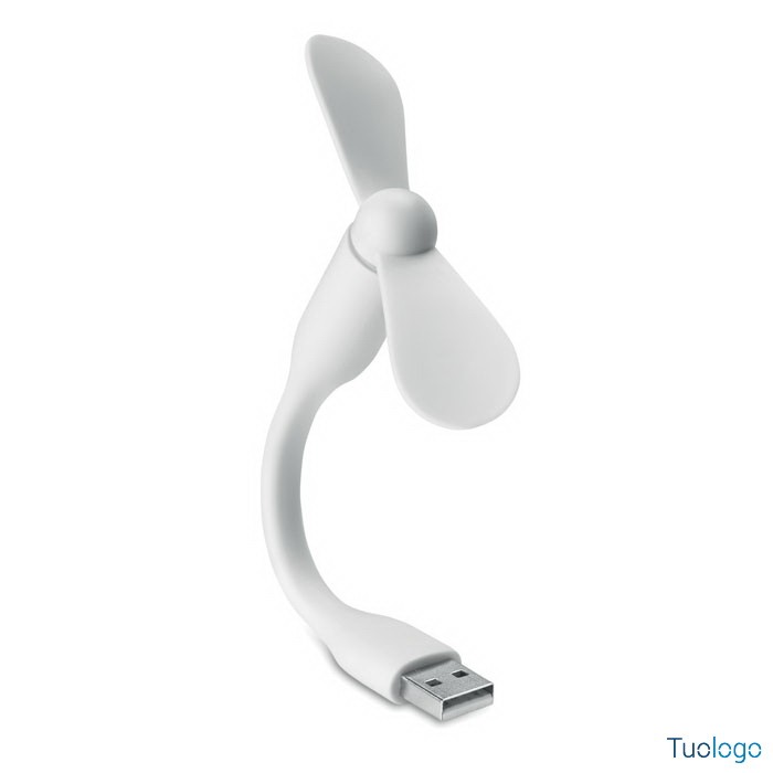 Ventilatore arancione con attacco usb