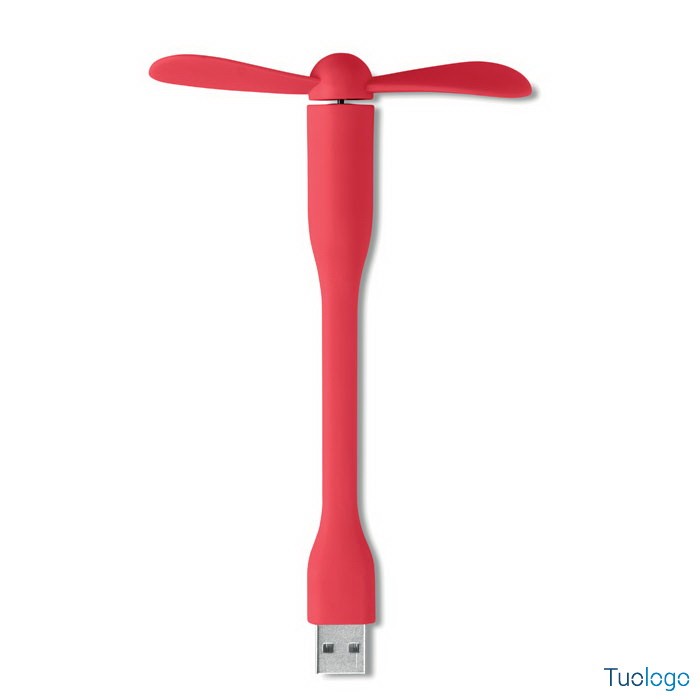 Ventilatore rosa con attacco usb