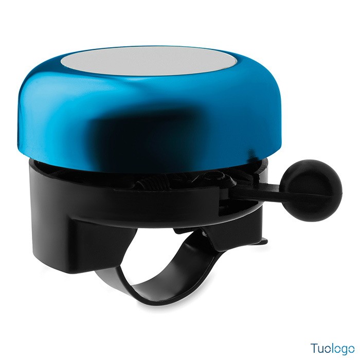 Campanello arancione per bici in alluminio e abs