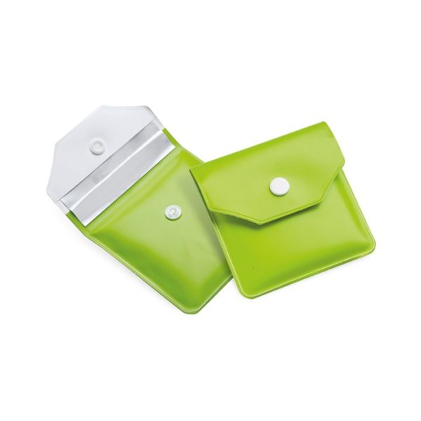 Posacenere tascabile in plastica verde