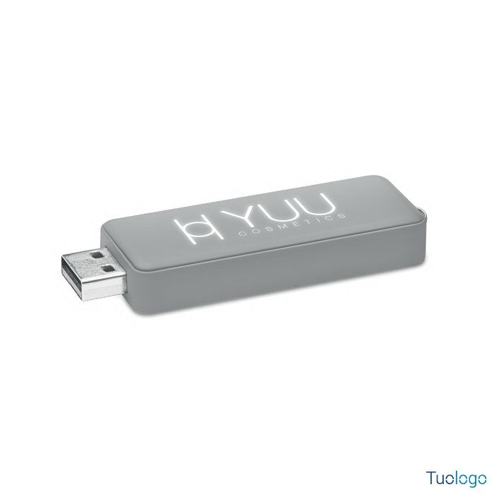 Chiavetta usb con logo illuminato