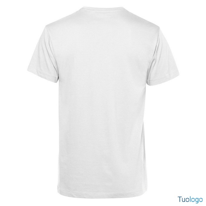 Retro tshirt maniche corte bianca su sfondo bianco