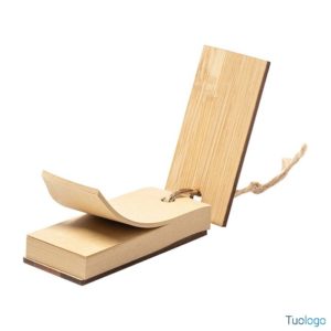 Bloc notes bamboo Atios