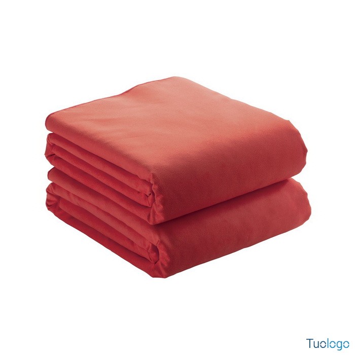 Telo blu in microfibra