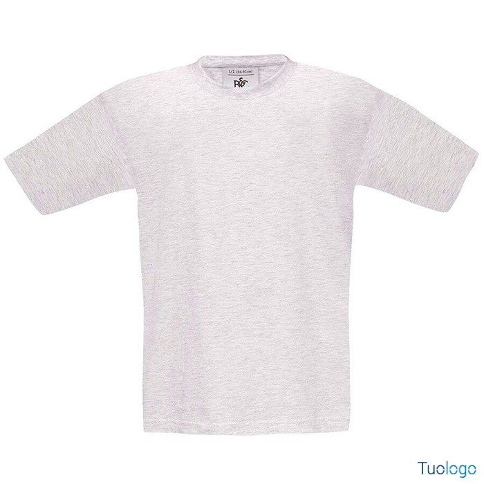 Tshirt bambino in cotone manica corta nera