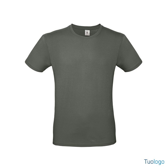 Tshirt uomo grigia maniche corte