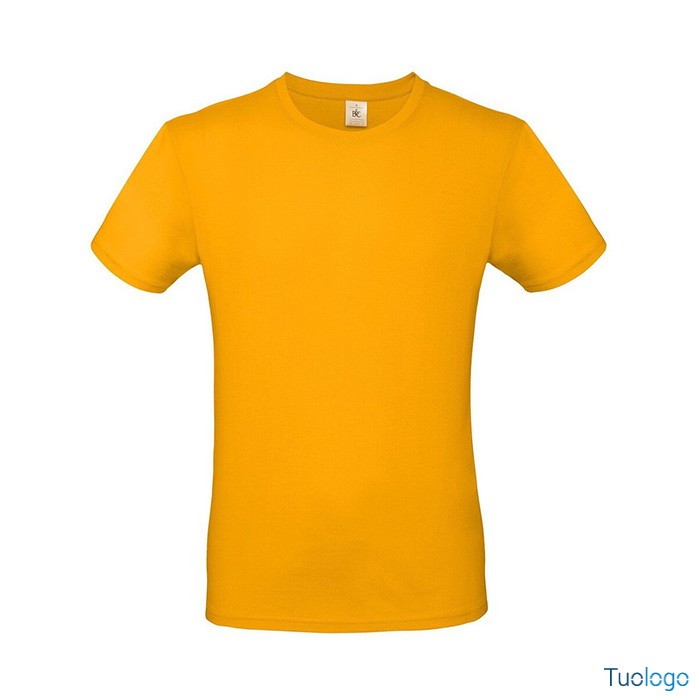 Tshirt uomo giallo scuro maniche corte