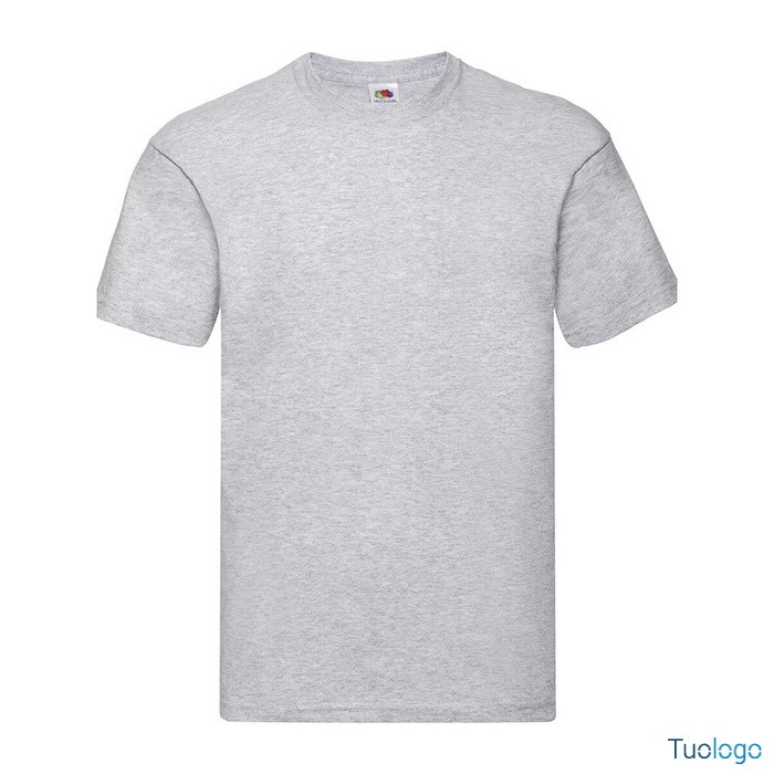 Tshirt in cotone manica corta e girocollo di colore blu scuro