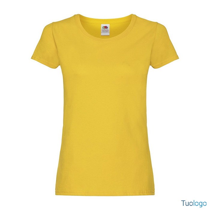 Tshirt da donna grigia manica corta in cotone